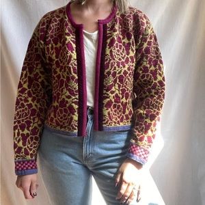 Vintage All Wool Sweater made by Oleana of Norway